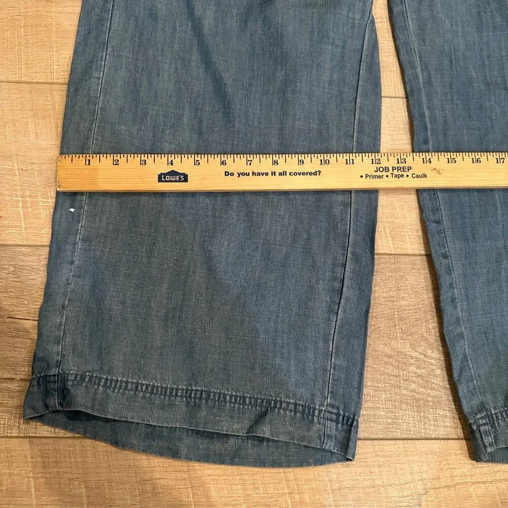 Splendid Denim Blue Wide Leg Pants - Picture 3 of 10